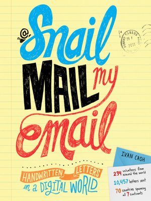 cover image of Snail Mail My Email